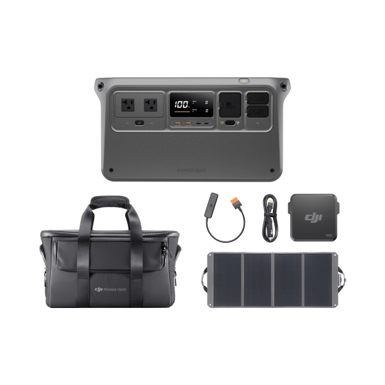 DJI Power 1000 Solar/Car Recharging Combo