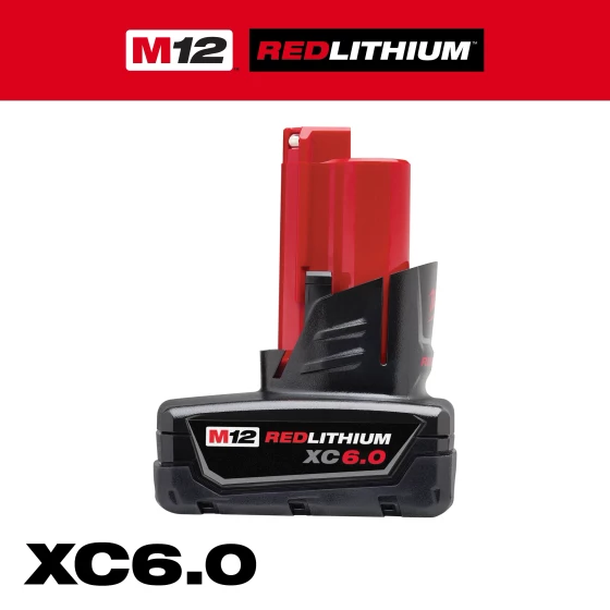 Milwaukee M12 REDLITHIUM XC6.0 Battery